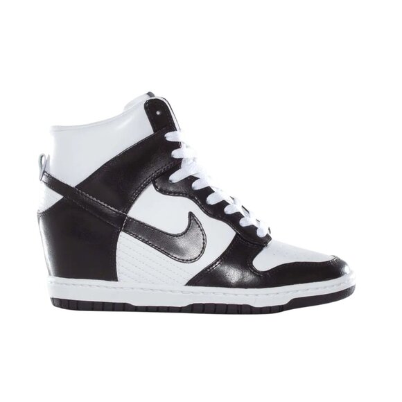 Nike Dunk Sky High 'White Black' - Women's Size 8.5 - Picture 9 of 9